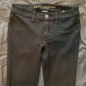 American Eagle Sz 2 Black Jeggings